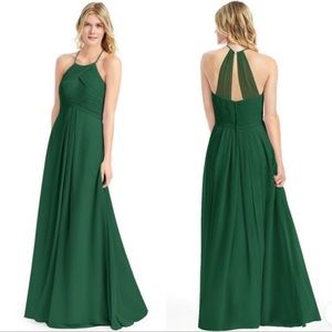 Azazie Green Dress